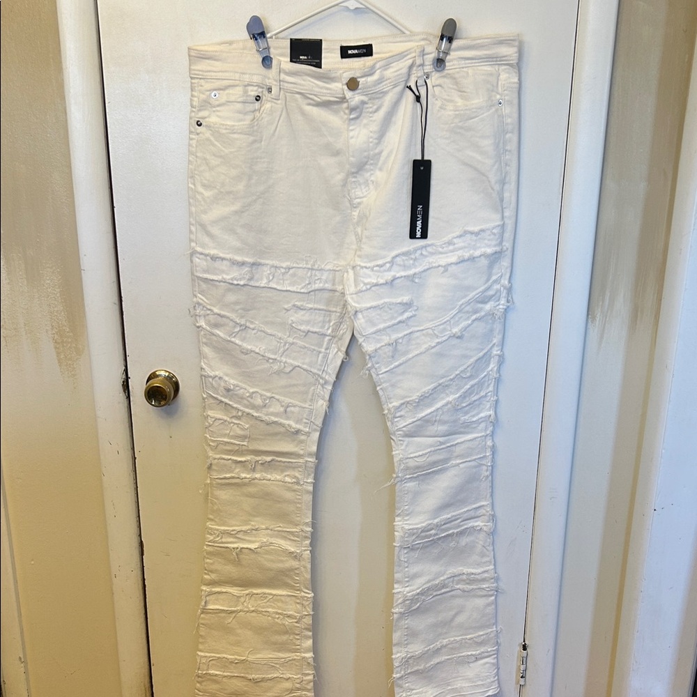 Nova Jeans Men’s White Size 40 NWT